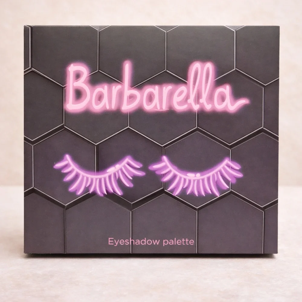 Barbarella Smoky Eyeshadow Palette  New Neutral Grunge Glam Multi Finish Makeup